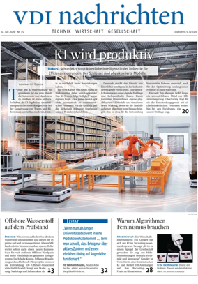 Cover of VDI Nachrichten