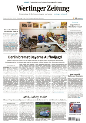 Cover of Wertinger Zeitung