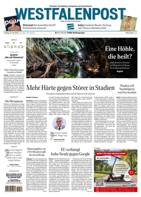 Cover of Westfalenpost (Ennepetal)