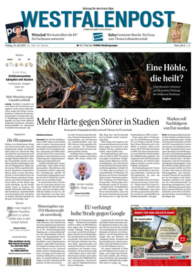 Cover of Westfalenpost (Olpe)