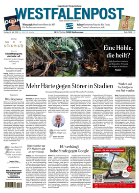 Cover of Westfalenpost (Siegen)