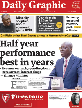 Cover of Daily Graphic