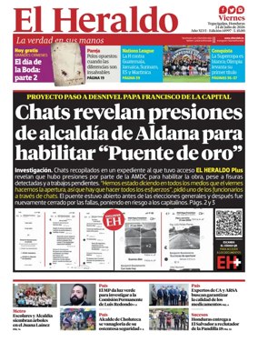 Cover of Diario El Heraldo