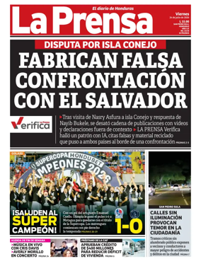 Cover of Diario La Prensa