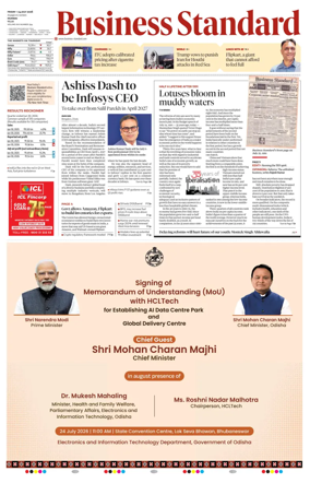 Cover of Business Standard