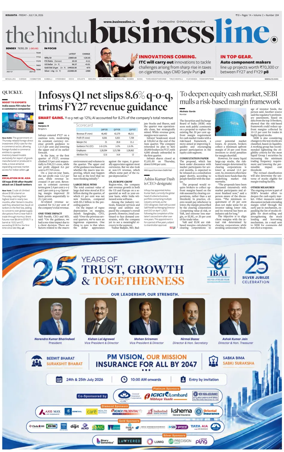 Cover of BusinessLine (Kolkata)