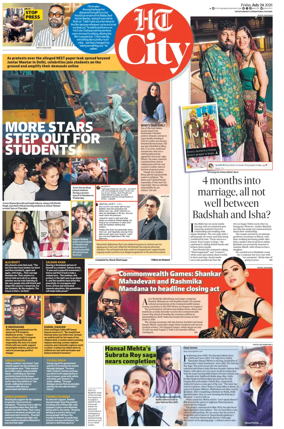 Cover of Hindustan Times (Chandigarh) - City