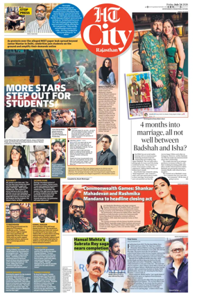Cover of Hindustan Times (Jaipur) - City