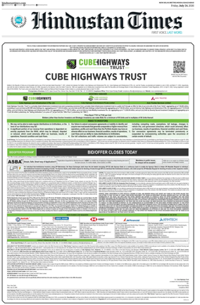 Cover of Hindustan Times ST (Noida)