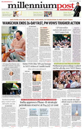 Cover of Millennium Post