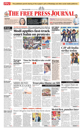Cover of The Free Press Journal