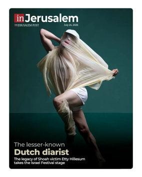Cover of The Jerusalem Post In Jerusalem