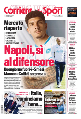 Cover of Corriere dello Sport (Campania)