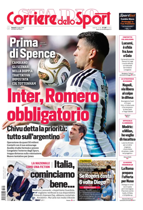 Cover of Corriere dello Sport (Lombardia)