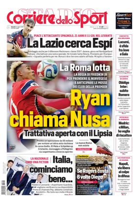 Cover of Corriere dello Sport (Roma)
