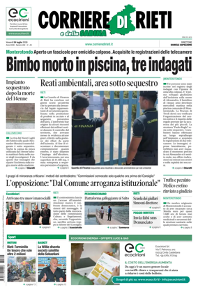 Cover of Corriere di Rieti