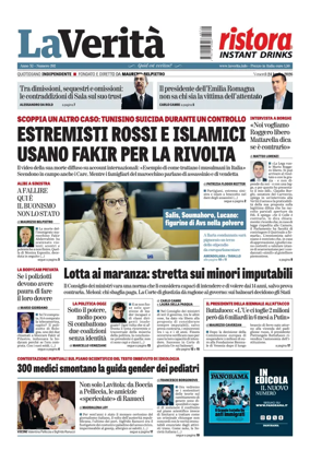 Cover of La Verita (Italia)