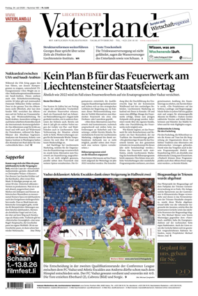 Cover of Liechtensteiner Vaterland