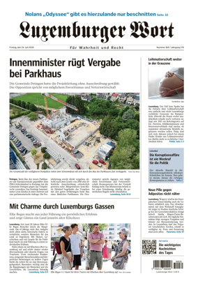 Cover of Luxemburger Wort