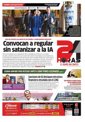 Cover of 24 Horas - El diario sin limites