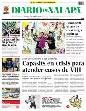 Cover of Diario de Xalapa