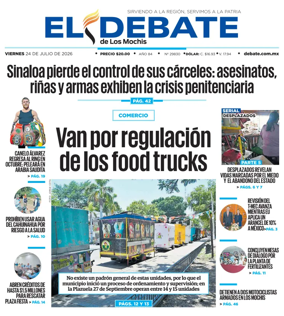 Cover of El Debate de Los Mochis