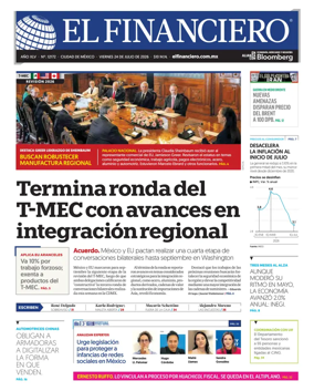 Cover of El Financiero