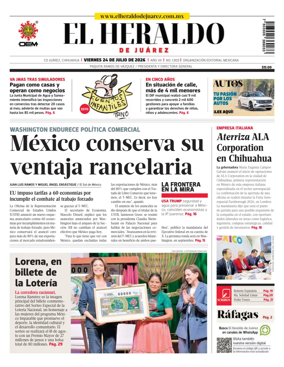 Cover of El Heraldo de Juarez
