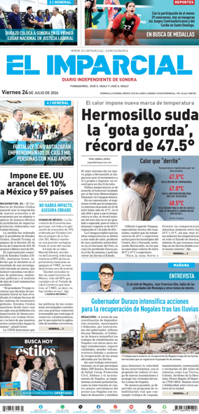 Cover of El Imparcial