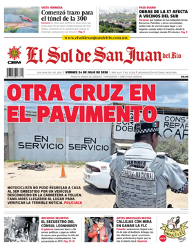 Cover of El Sol de San Juan del Rio