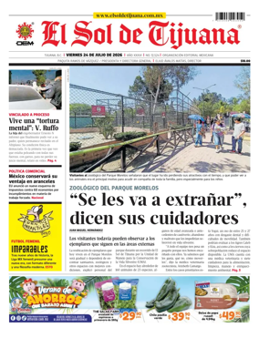 Cover of El Sol de Tijuana