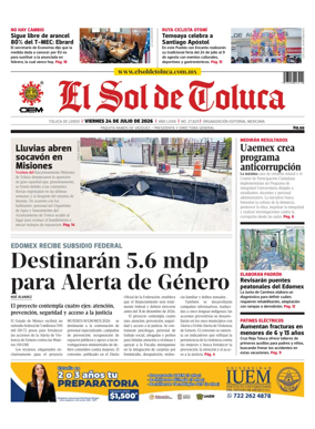 Cover of El Sol de Toluca