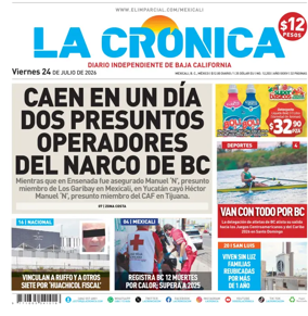 Cover of La Cronica