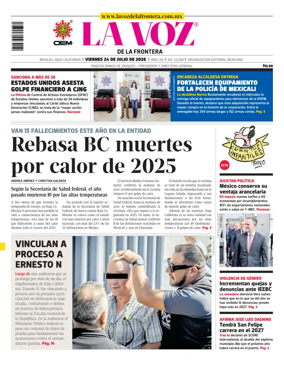 Cover of La Voz de la Frontera