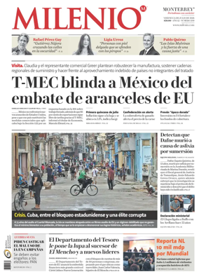 Cover of Milenio Monterrey