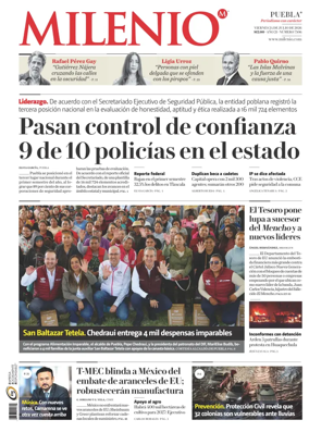 Cover of Milenio Puebla
