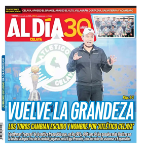 Cover of Periodico Al Dia (Celaya)