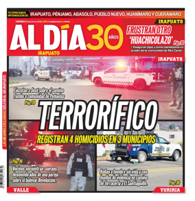 Cover of Periodico Al Dia (Irapuato)