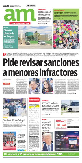 Cover of Periodico AM (Leon)