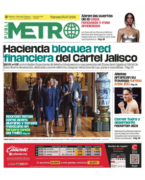 Cover of Publimetro Guadalajara