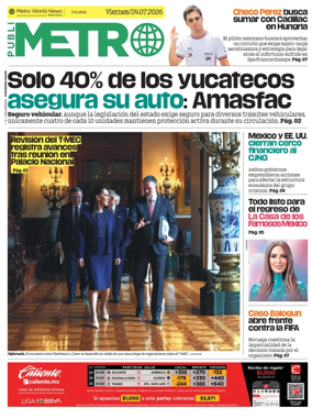 Cover of Publimetro Merida