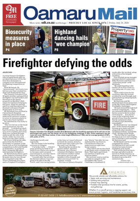 Cover of The Oamaru Mail