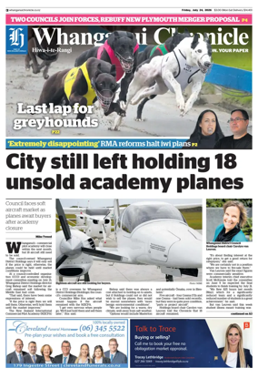 Cover of Whanganui Chronicle