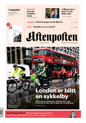 Cover of Aftenposten