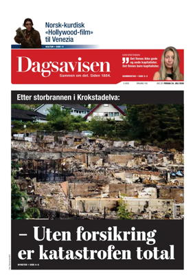 Cover of Dagsavisen