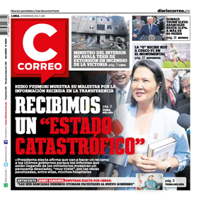 Cover of Diario Correo