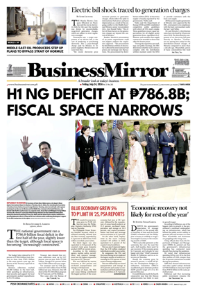 Cover of BusinessMirror