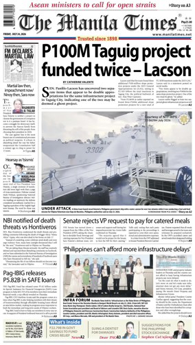 Cover of The Manila Times
