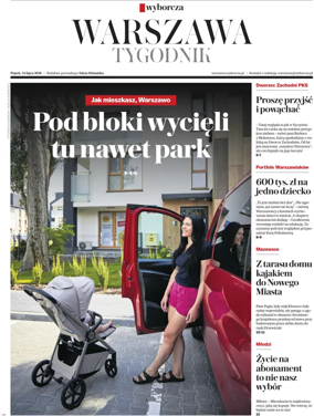Cover of Gazeta Wyborcza Stoleczna