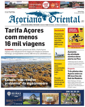 Cover of Acoriano Oriental